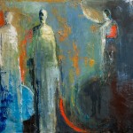 abstract figurative, colorful,